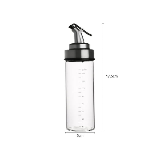 Details about   Glass Oil Vinegar Dispenser Pourer Vinegar Bottle Leak Proof Dressing Pot 300ml